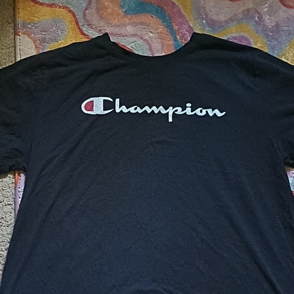 Champion Black T-Shirt